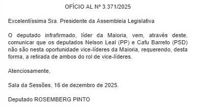image-2 Após migrarem para a base de ACM Neto, Cafu Barreto e Nelson Leal são retirados da vice-liderança do governo na AL-BA